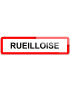 Rueilloise (15x4cm) - Sticker/autocollant