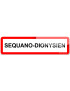 Séquano-Dionysien (15x4cm) - Sticker/autocollant