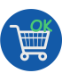 Passage pour caddy OK - 5cm - Sticker/autocollant
