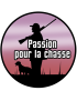 Passion de la chasse nature - 5cm - Sticker/autocollant