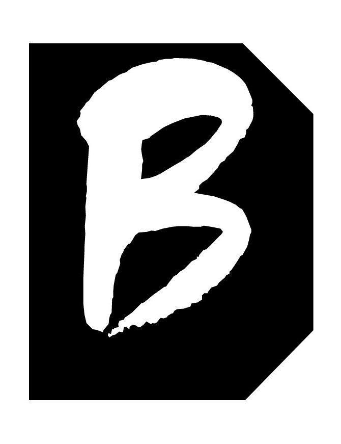 Complément numéro de rue B - architecte 6x4,7cm - Sticker/autocollan