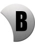 Complément numéro de rue B - gris 6x5.6cm - Sticker/autocollant