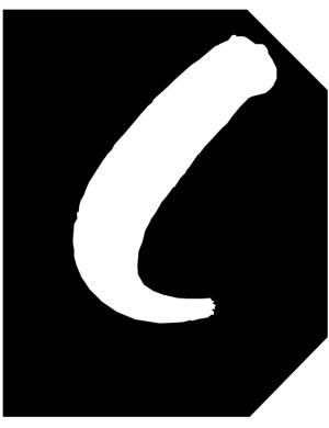 Complément numéro de rue C - architecte 6x4,7cm - Sticker/autocollan