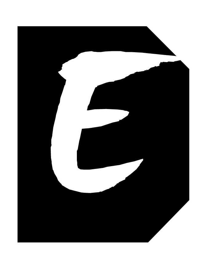 Complément numéro de rue E - architecte 6x4,7cm - Sticker/autocollan