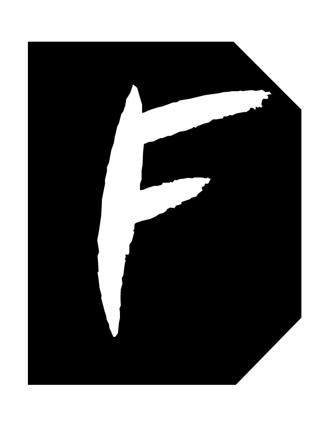 Complément numéro de rue F - architecte 6x4,7cm - Sticker/autocollan