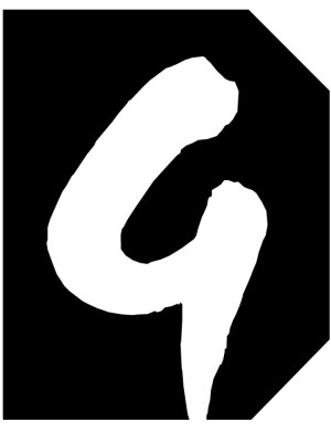 Complément numéro de rue G - architecte 6x4,7cm - Sticker/autocollan