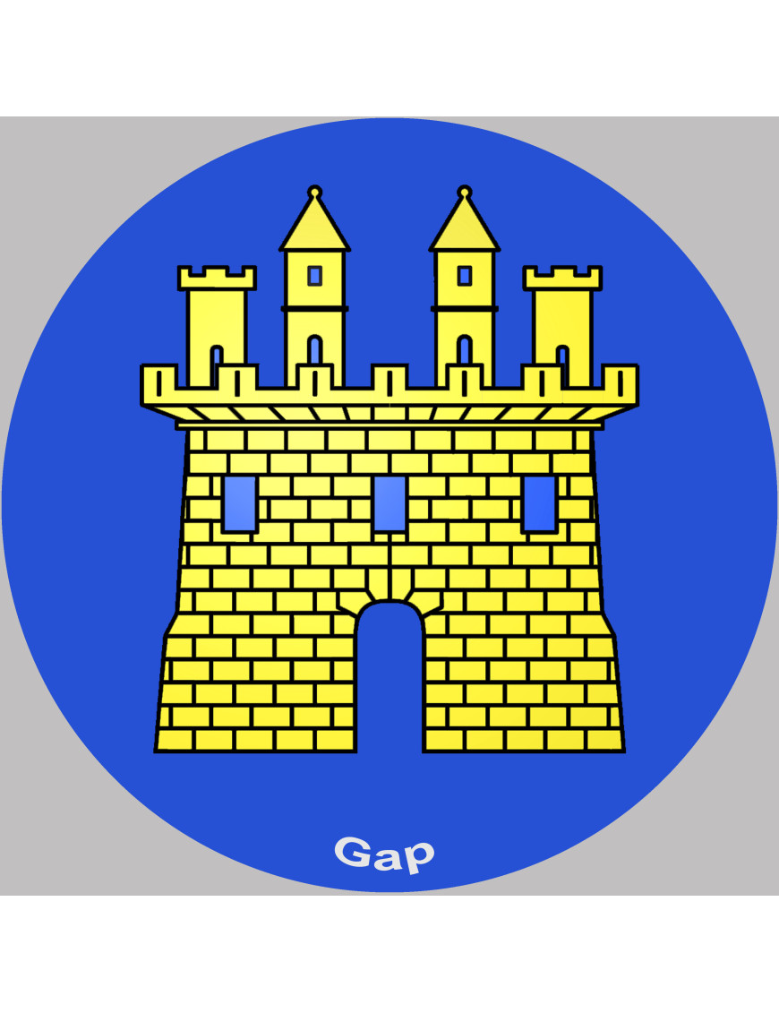 Gap (10cm) - Sticker/autocollant