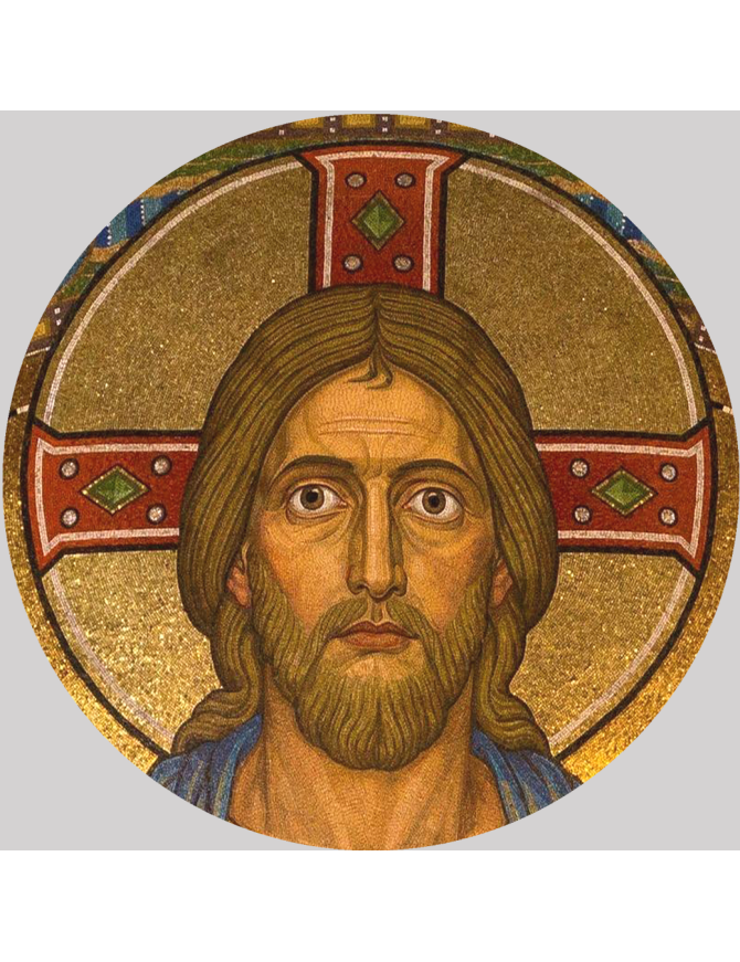 jésus christ - 15cm - Sticker/autocollant