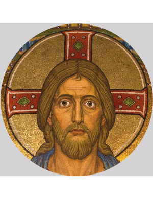 jésus christ - 5cm - Sticker/autocollant