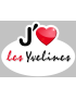 j'aime les Yvelines (15x11cm) - Sticker/autocollant