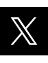 X logo - 15cm - Sticker/autocollant