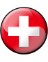 drapeau Suisse rond - 10cm - Sticker/autocollant