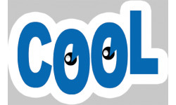 Autocollant (sticker): Autocollant cool yeux