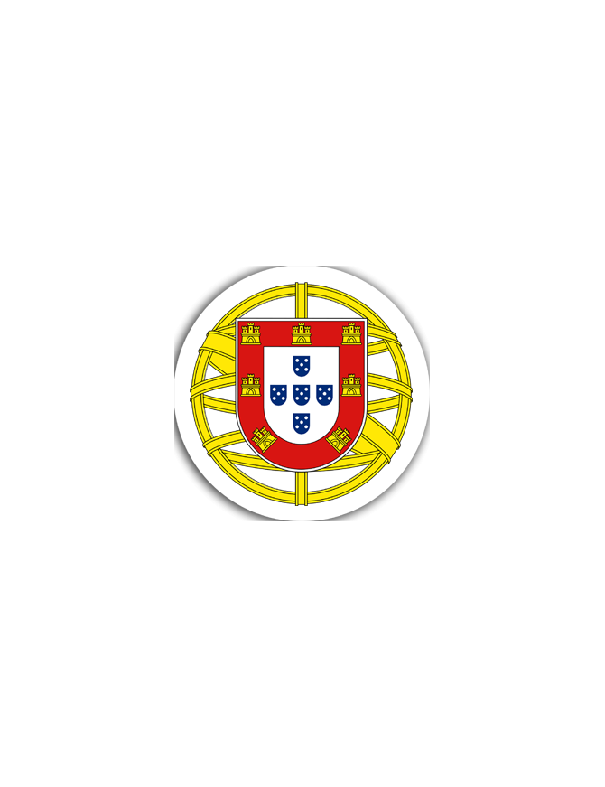 Portugal - 5x5cm - Sticker-autocollant