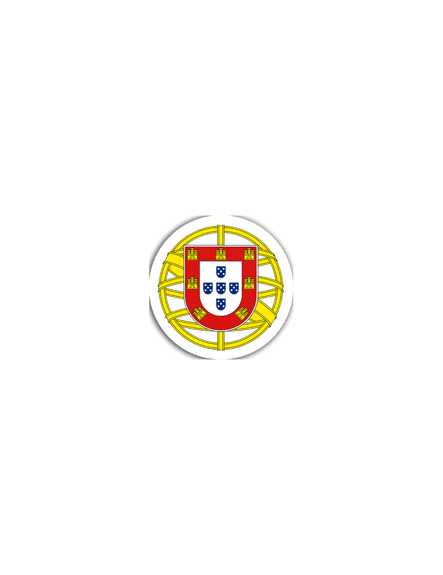 Portugal - 15x15cm - Sticker-autocollant