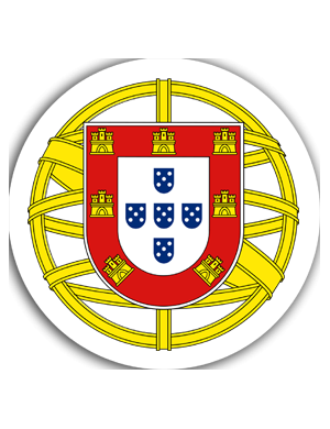 Portugal - 20x20cm - Sticker-autocollant