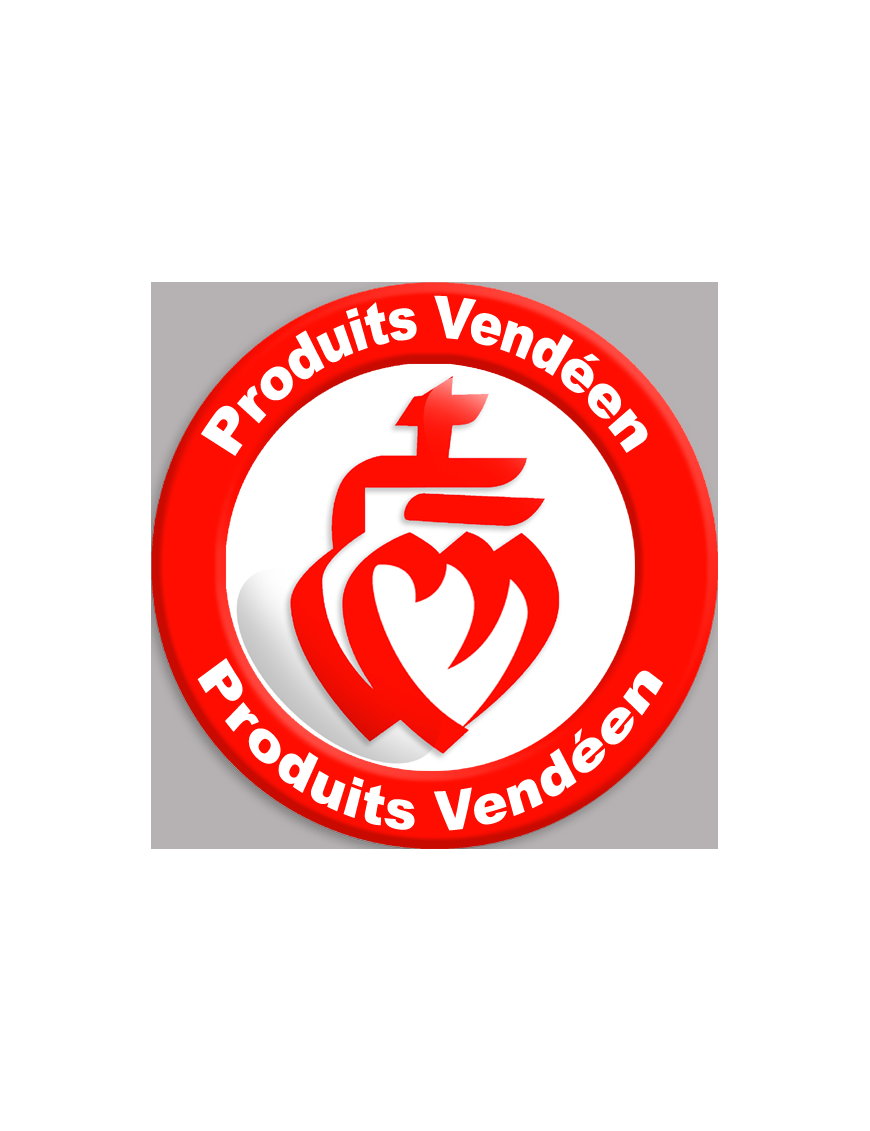 Produits Vendéen - 15cm - Sticker/autocollant