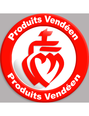 Produits Vendéen - 5cm - Sticker/autocollant