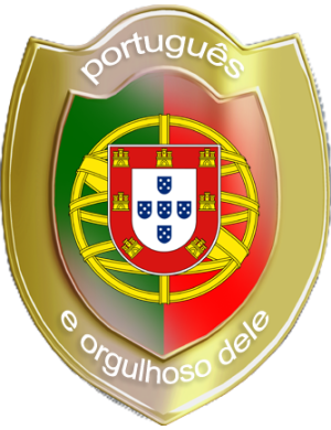 Portugais et fier de l'être - 10x7.7cm - Sticker/autocollant