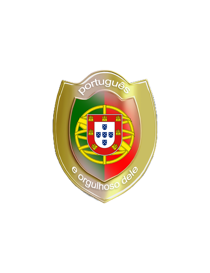 Portugais et fier de l'être - 10x7.7cm - Sticker/autocollant
