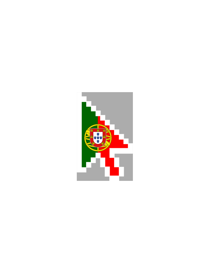 curseur flèche portugaise - 15x9.5cm - Sticker/autocollant