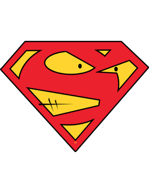 supercrane - 5x3.7cm - Sticker/autocollant