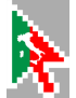 curseur flèche italienne - 15x9.5cm - Sticker/autocollant