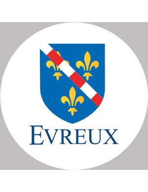 Évreux (10cm) - Sticker/autocollant