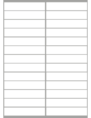balises circuits GR marques blanc - 26fois 10x2cm - Sticker/autocollan