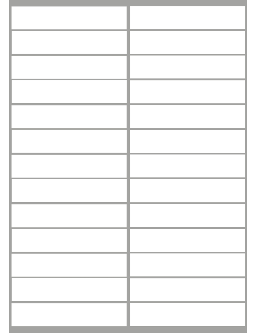 balises circuits GR marques blanc - 26fois 10x2cm - Sticker/autocollan