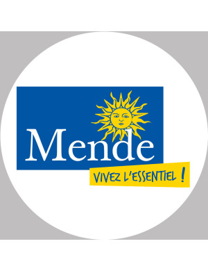Mende (5x5cm) - Sticker/autocollant