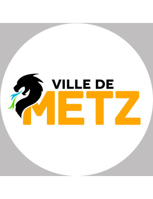 Metz (5x5cm) - Sticker/autocollant