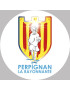 Perpignan - 15x15cm - Sticker/autocollant