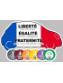 ZFE Vignette Critair gueux (5x3.2cm) - Sticker/autocollant