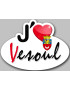 j'aime Vesoul (5x3.7cm) - Sticker/autocollant