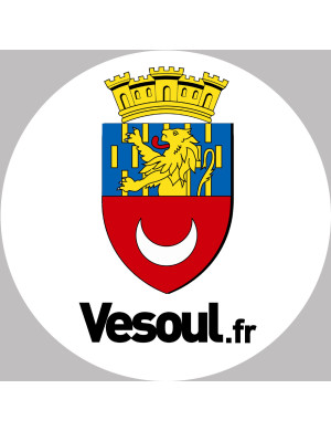 Vesoul - 5x5cm - Sticker/autocollant