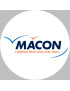 Mâcon - 15x15cm - Sticker/autocollant