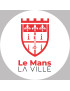 le Mans - 5x5cm - Sticker/autocollant