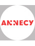 Annecy - 15x15cm - Sticker/autocollant