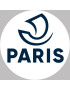 Paris - 15x15cm - Sticker/autocollant