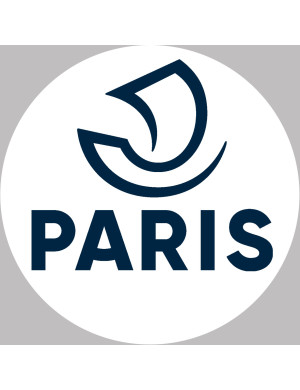 Paris - 5x5cm - Sticker/autocollant