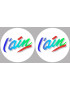 l'Ain 01 (2 fois 5cm) - Sticker/autocollant