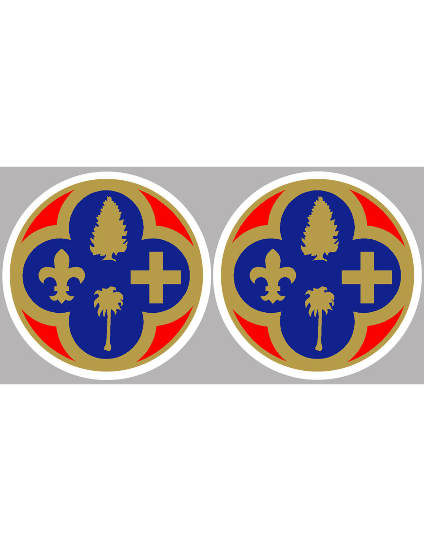 Les Alpes Maritimes 06  - 2fois 5cm - Sticker/autocollant