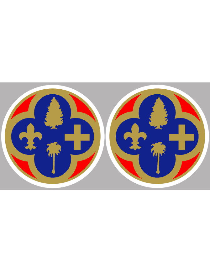 Les Alpes Maritimes 06  - 2fois 5cm - Sticker/autocollant