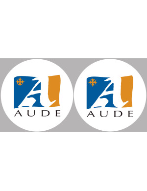 Aude 11 - 2fois 5cm - Sticker/autocollant
