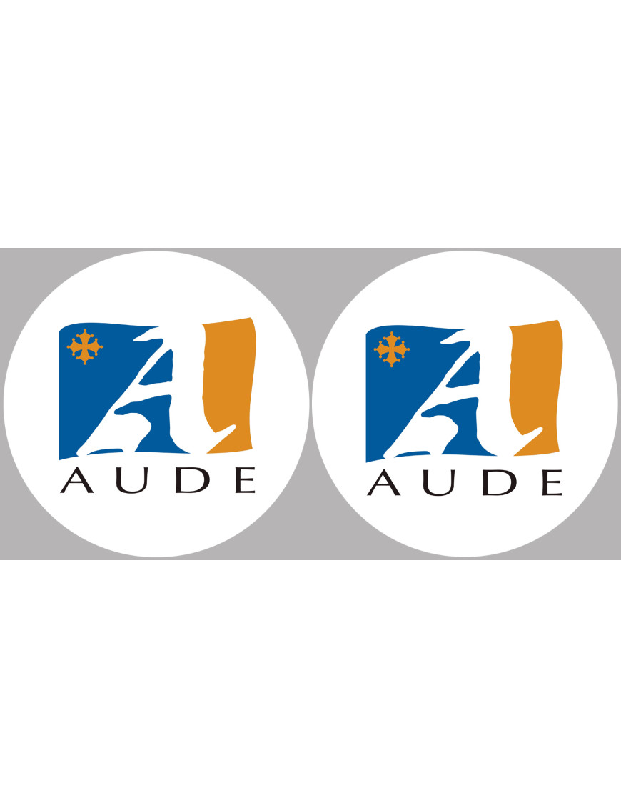 Aude 11 - 2fois 5cm - Sticker/autocollant