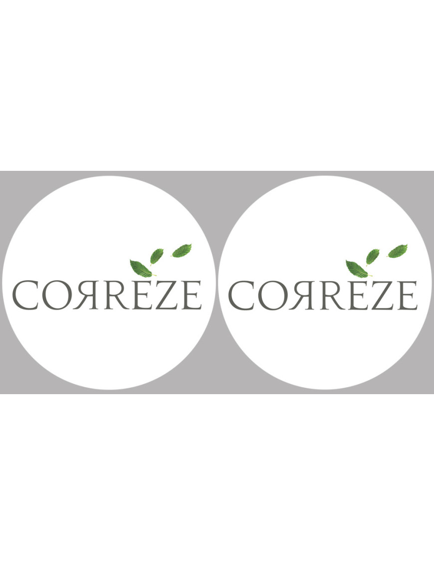 La Corrèze 19 - 2fois 5cm - Sticker/autocollant