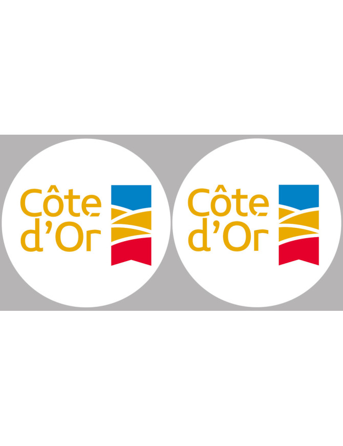 La Côte d'Or 21 - 2fois 5cm - Sticker/autocollant