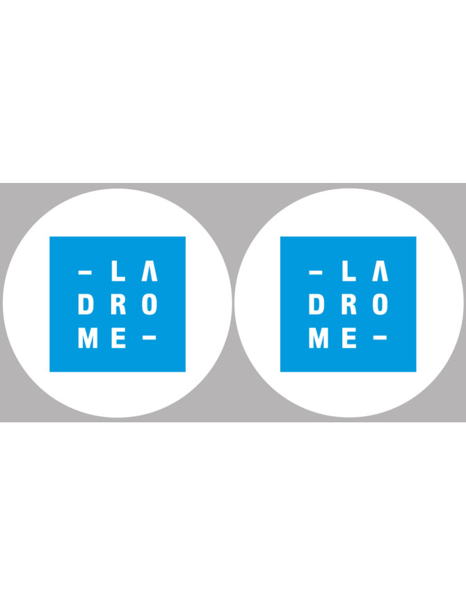 la Drôme (2fois 5cm) - Sticker/autocollant