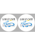 le Loir et Cher (2fois 5cm) - Sticker/autocollant